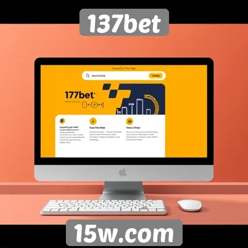 Análise da interface do site 137bet