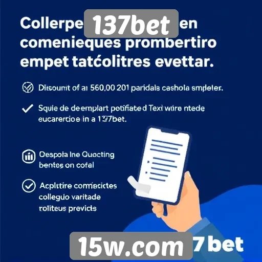 Requisitos de cadastro e verificação no 137bet