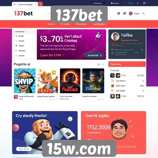 Análise da interface de usuário do site 137bet
