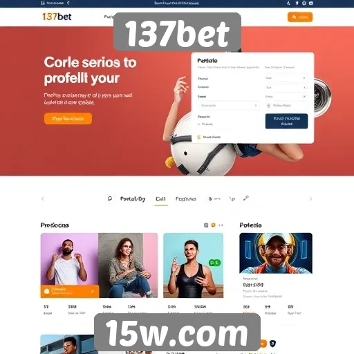 Avaliação da interface de usuário do site 137bet
